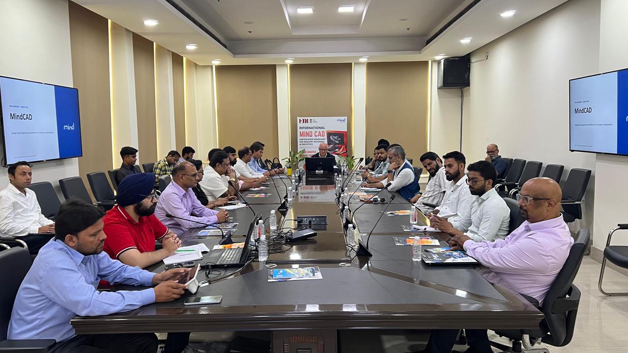 Prodex Technica Successfully Concludes Executive International MindCAD Certificate Workshop in Collaboration with FDDI